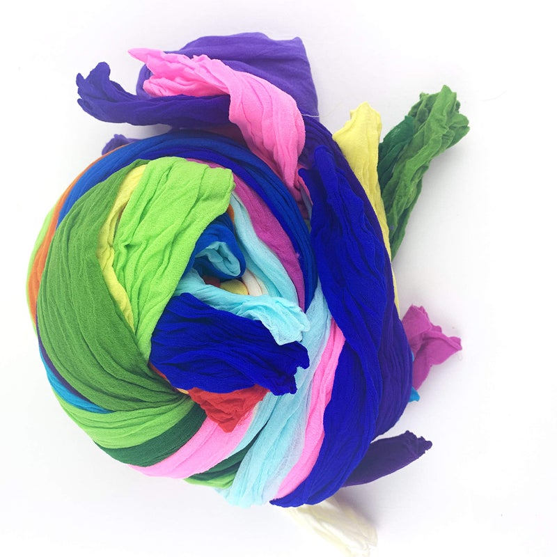 Worlds 20PC Nylon Stockings Flower for DIY Flower Making (Mix) - Image 3